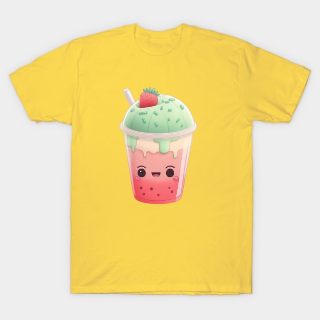 Watermelon Slush cute kawaii T-Shirt by SimoneSpagnuolo